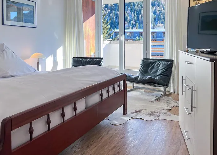 Апартаменты Designer Kueche - Suedbalkon - Tg-stellplatz - Wlan Санкт-Мориц